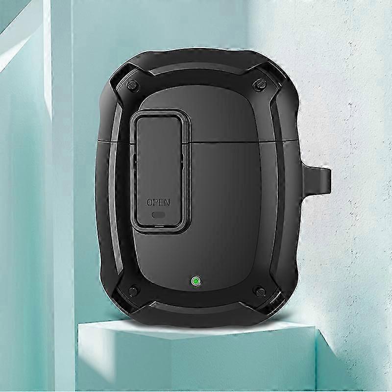 Earphone Protective Case with Switch & Hook For Google Pixel Buds 2