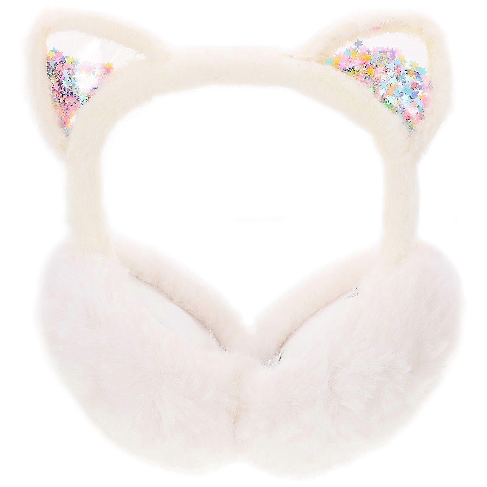 Plush Earmuff Winter Plush Headband Warm Ear Cover Windproof Ear Protector