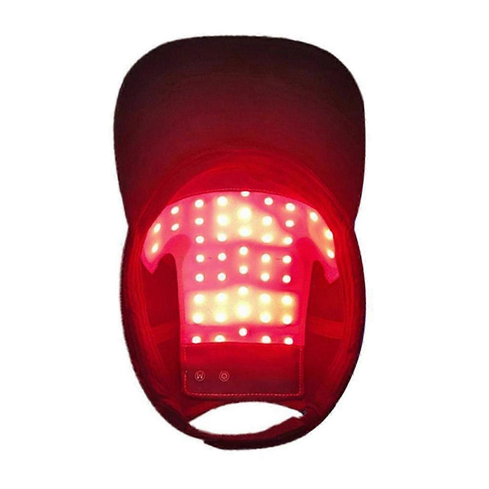 חדש led טיפול באור אדום כובע צמיחת שיער צמיחה מהירה נגד נשירת שיער כובע למבוגרים