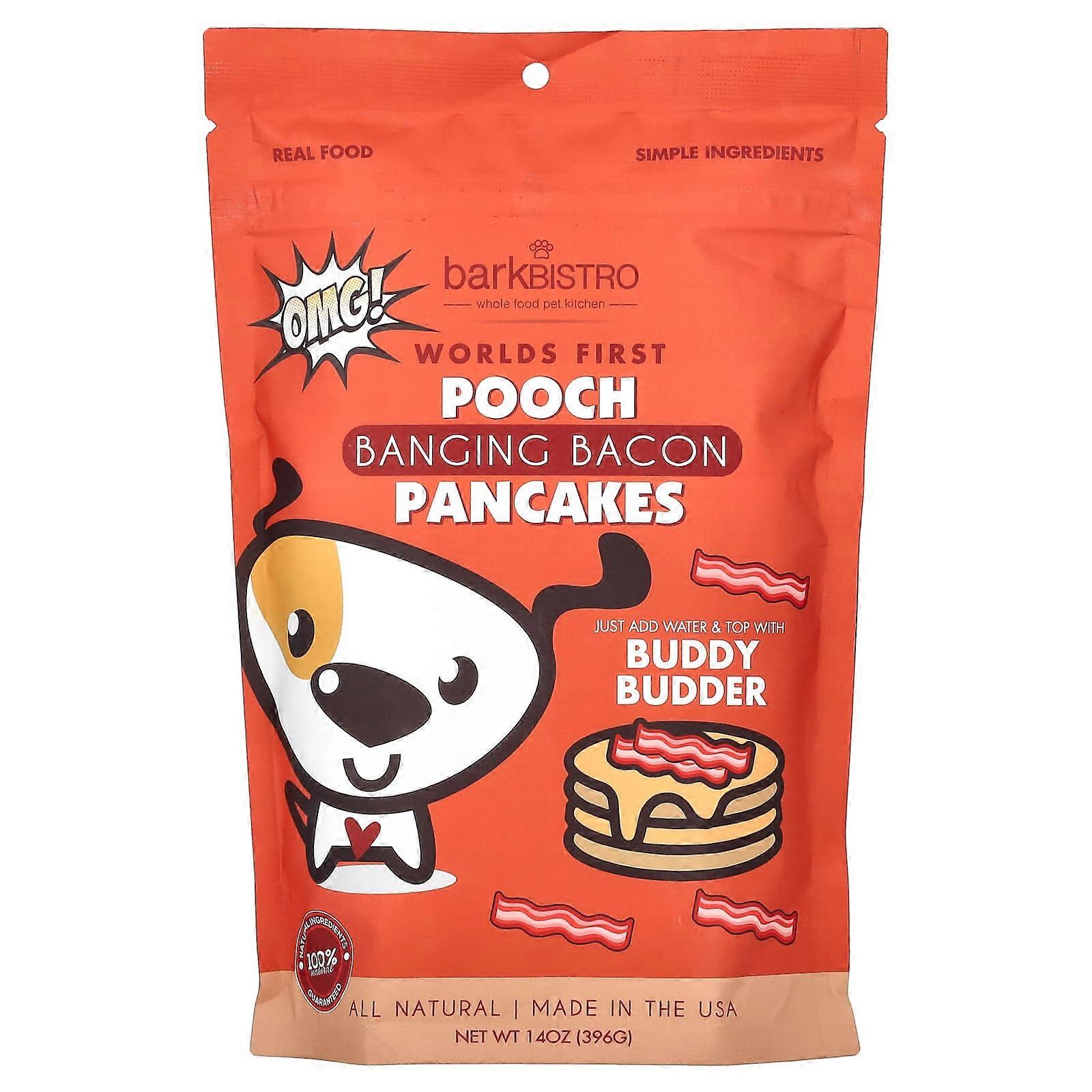 Worlds First Pooch Pancakes, Banging Bacon, 14 oz (396 g)