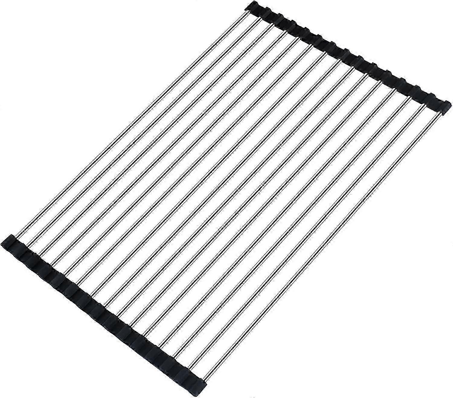 25-26 Foldable Dish Drying Rack for Over The Sink Kitchen Counter 17.5'x11.8'