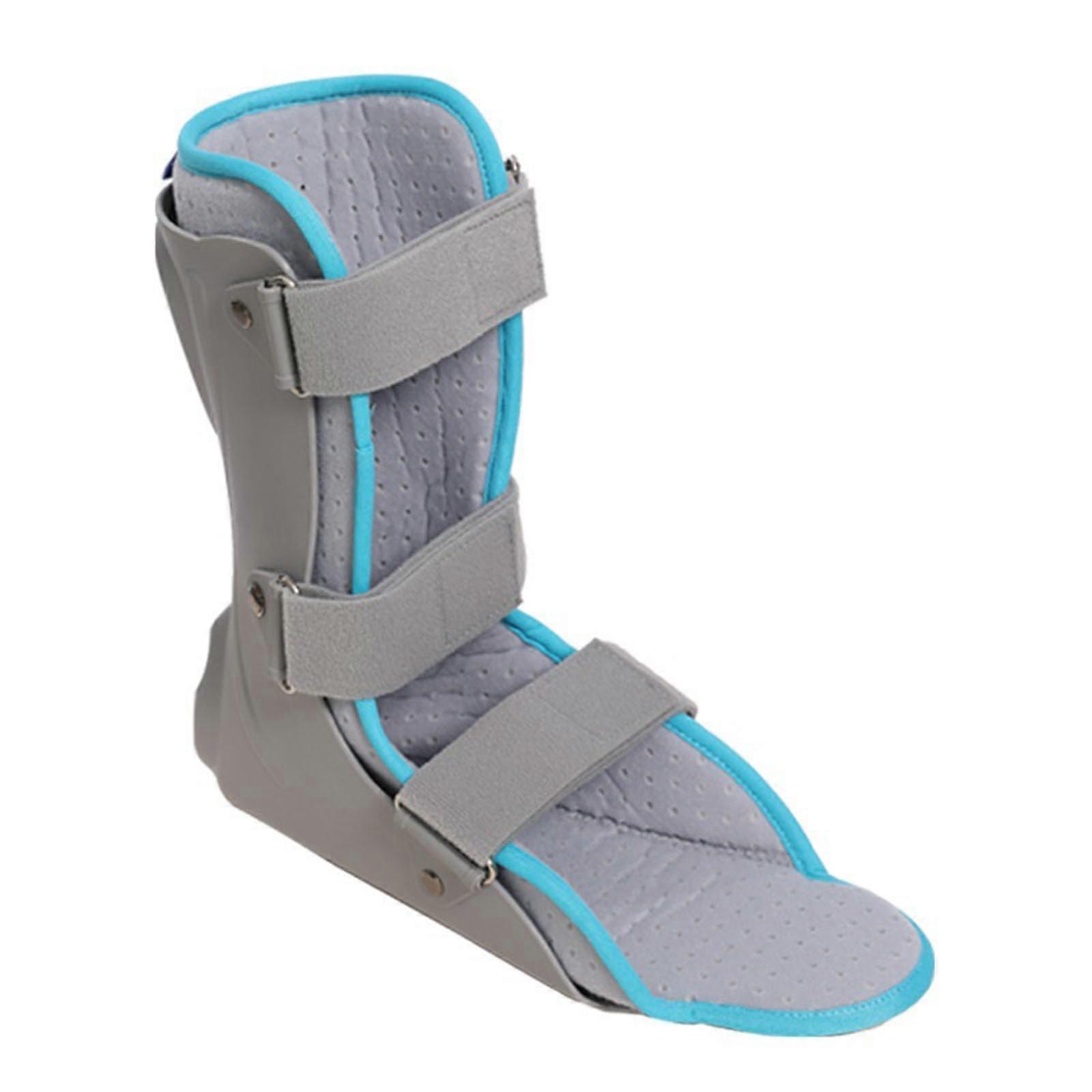 Plantar Fasciitis Night Splint Unisex Short Right Foot Drop Orthosis With Baffle Sleeping Immobilizer Sizes S M