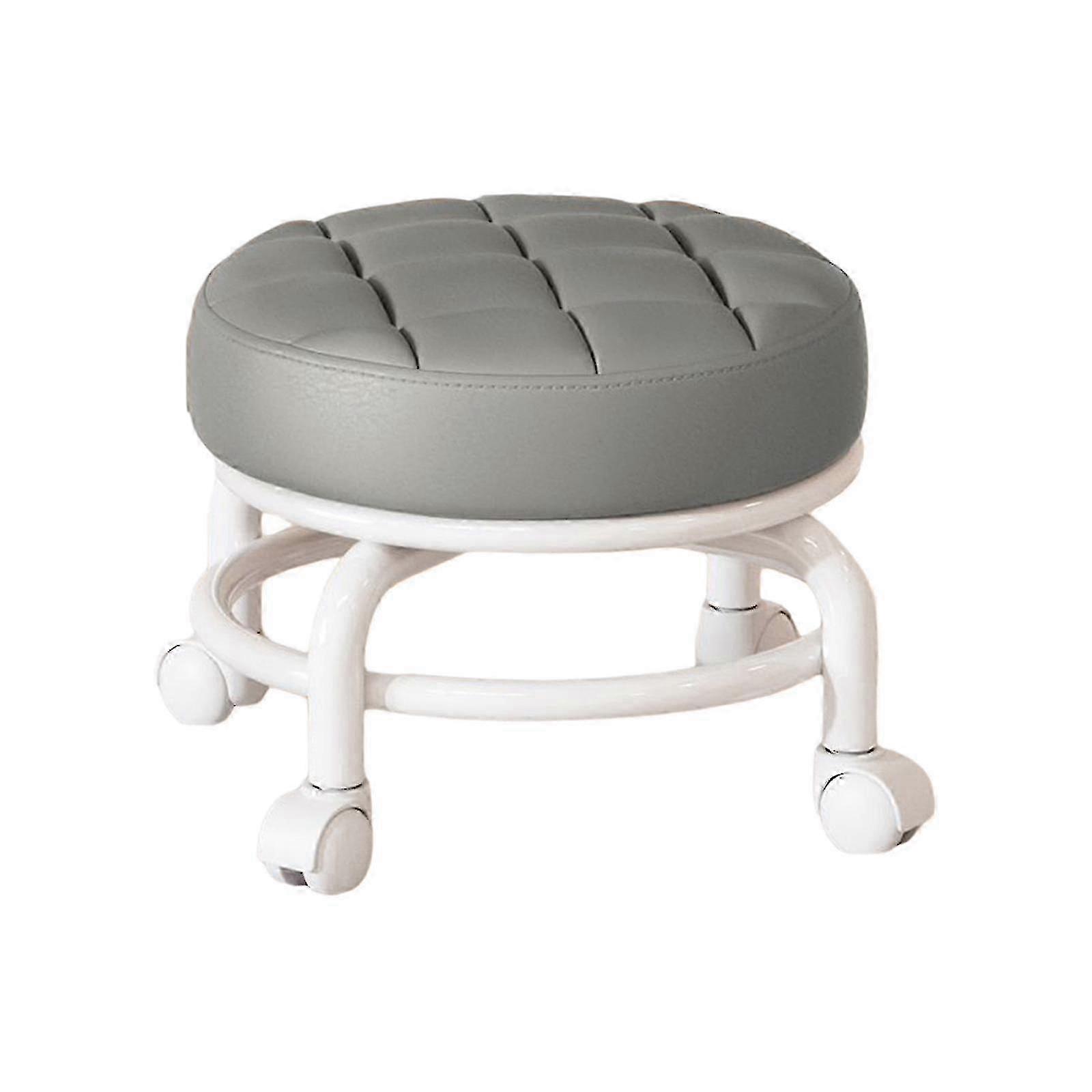clearance 360 Degree Swivel Roller Stool - Movable, Low Noise, Universal Casters for Kitchen and Home
