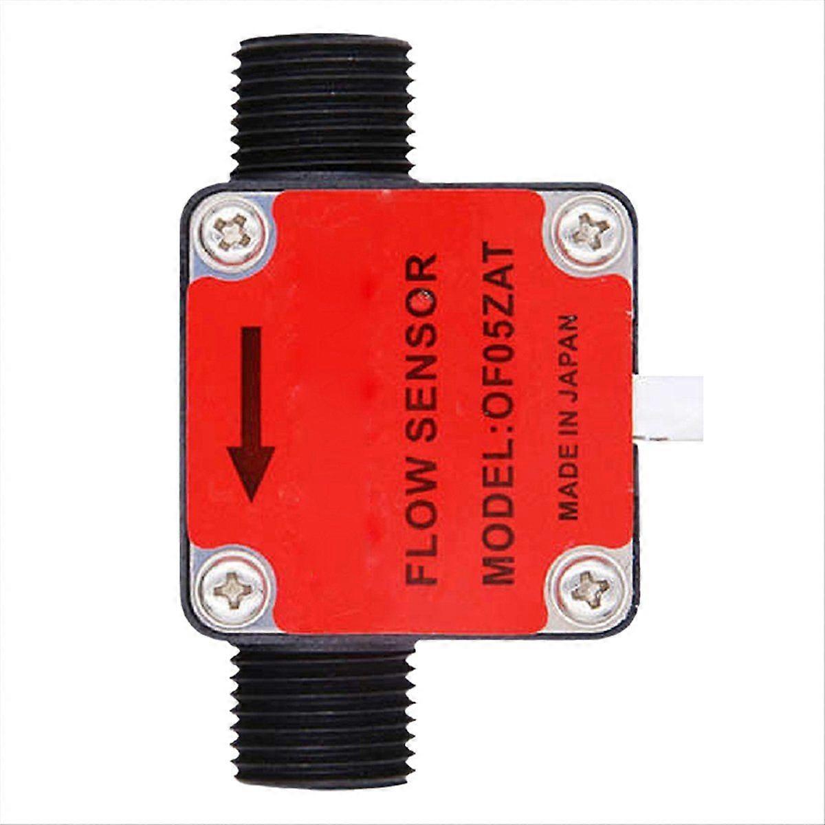 1/2 Plastic Gear Flow Sensor Hall Effect for Milk Water Lubricating Oil Detergent 3.5-24VDC Pulse O