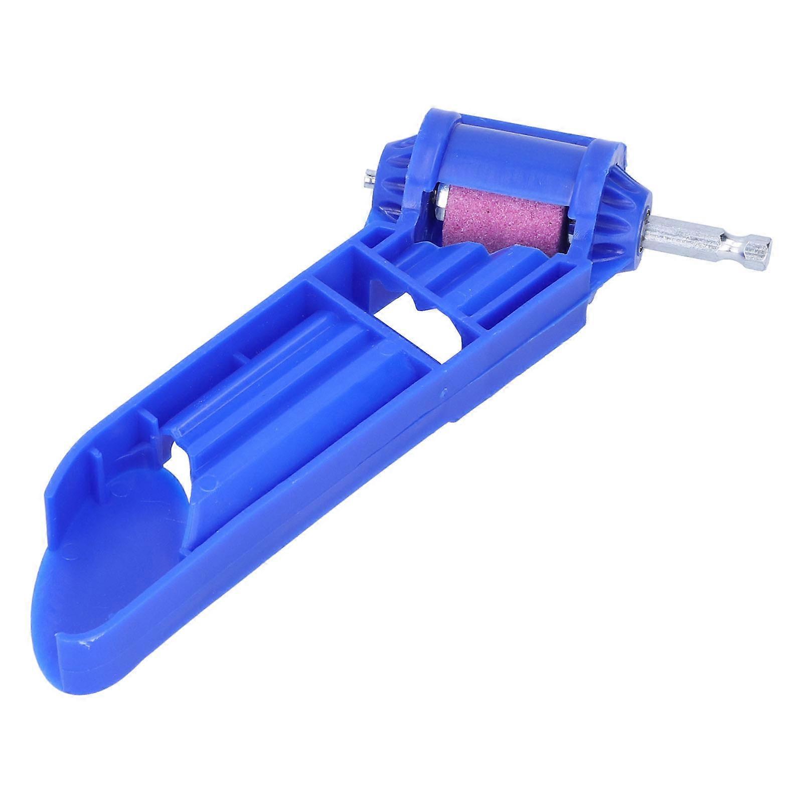 Portable Drill Bit Sharpener 12.5mm Blue Corundum Grinder