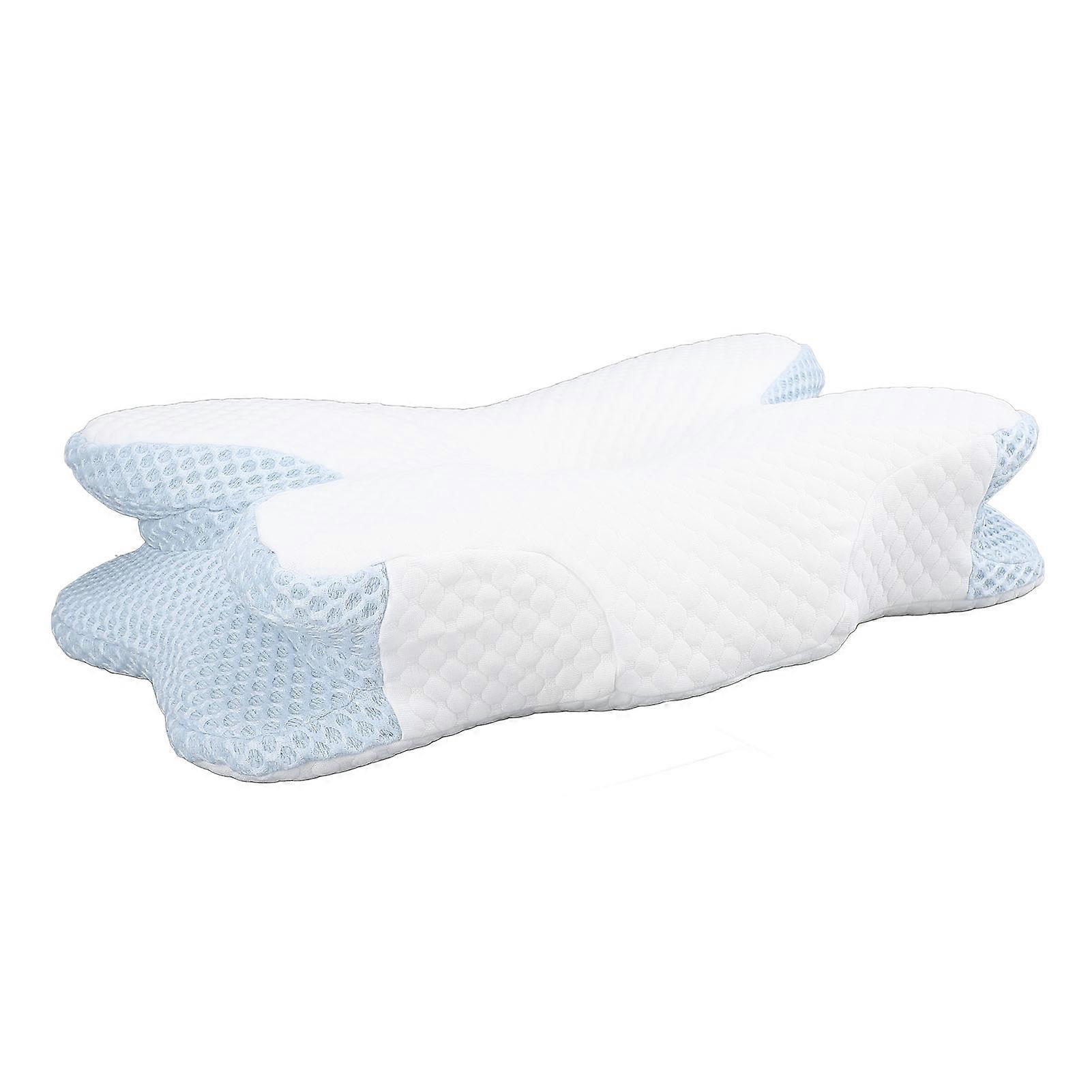 Cervical Pillow for Neck Shoulder Slow Rebound Memory Foam Pillow Ergonomic Neck Support Pillow for Side Back Stomach Sleepers 