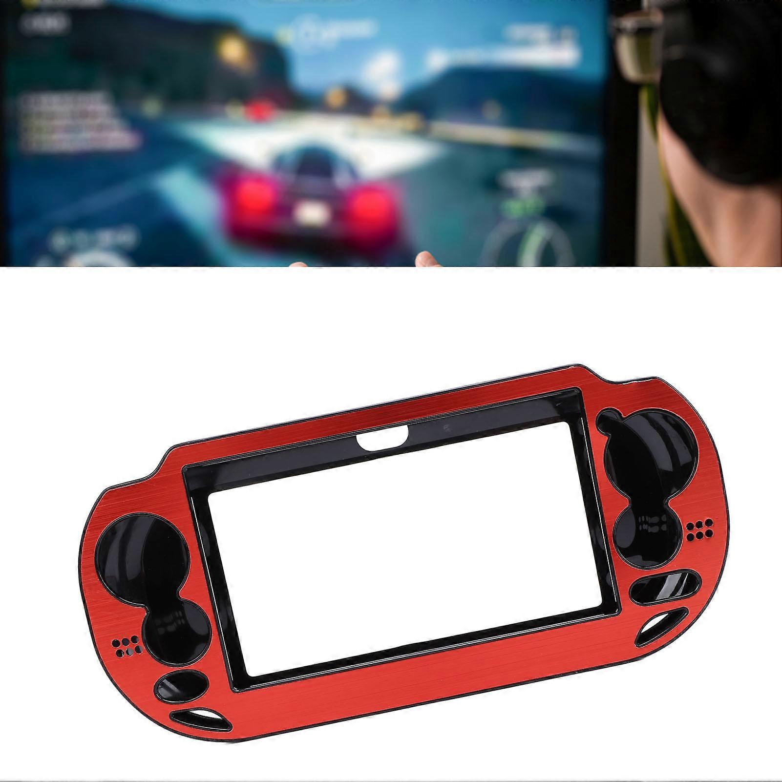 Protective Case for PS Vita 1000 Aluminum Alloy Anti Scratch Falling Fingerprints Game Console Hard Shell Red 