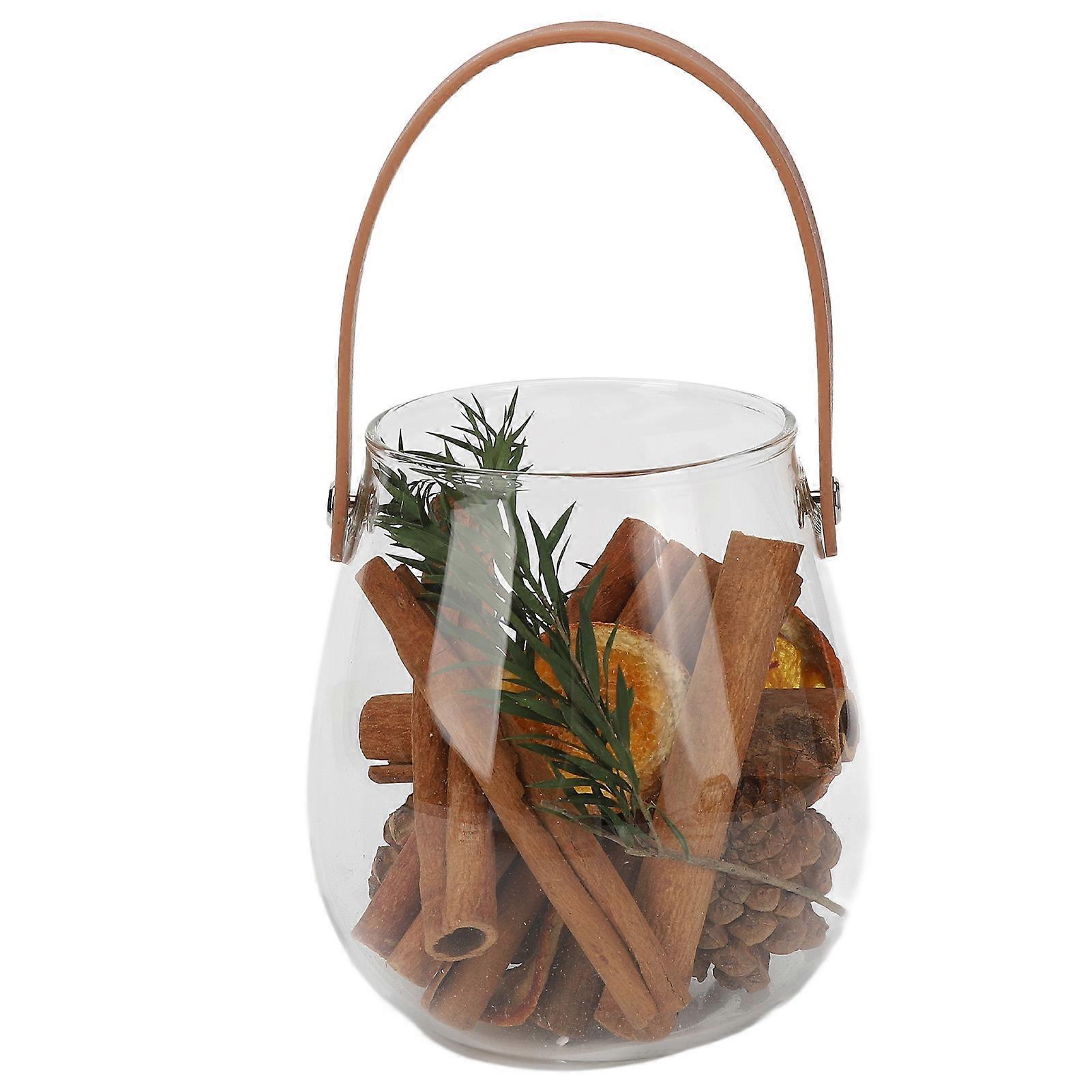 Aromatherapy Ornament Dry Flower Flameless Diffuser Portable Purification Diffuser Bottle for Car Office 