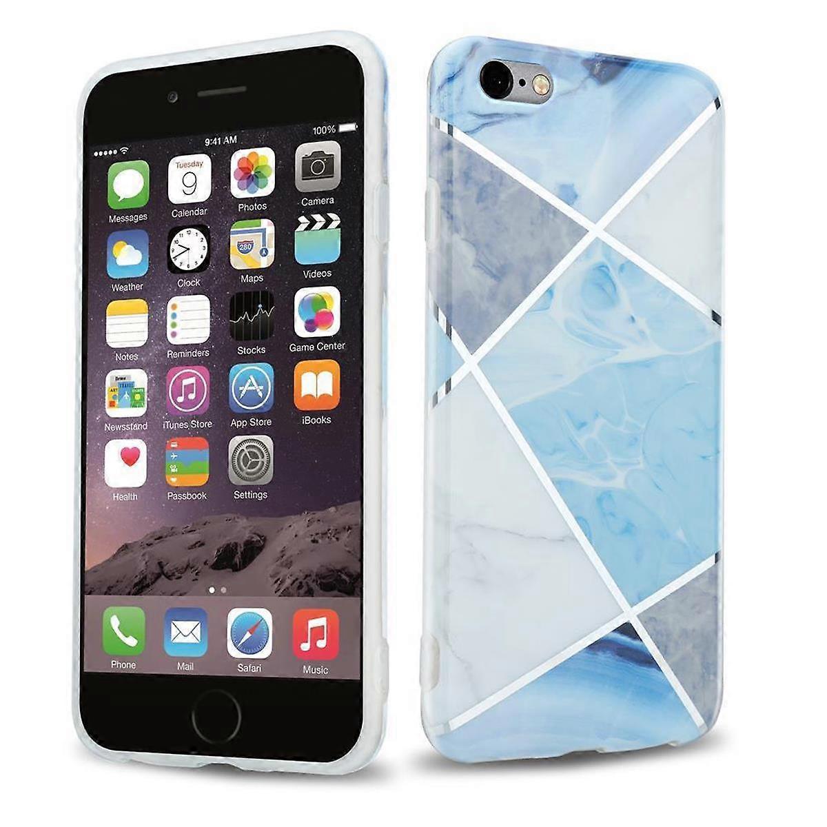 iPhone 6 PLUS / 6S PLUS Protective Case TPU Case - Marble Pattern