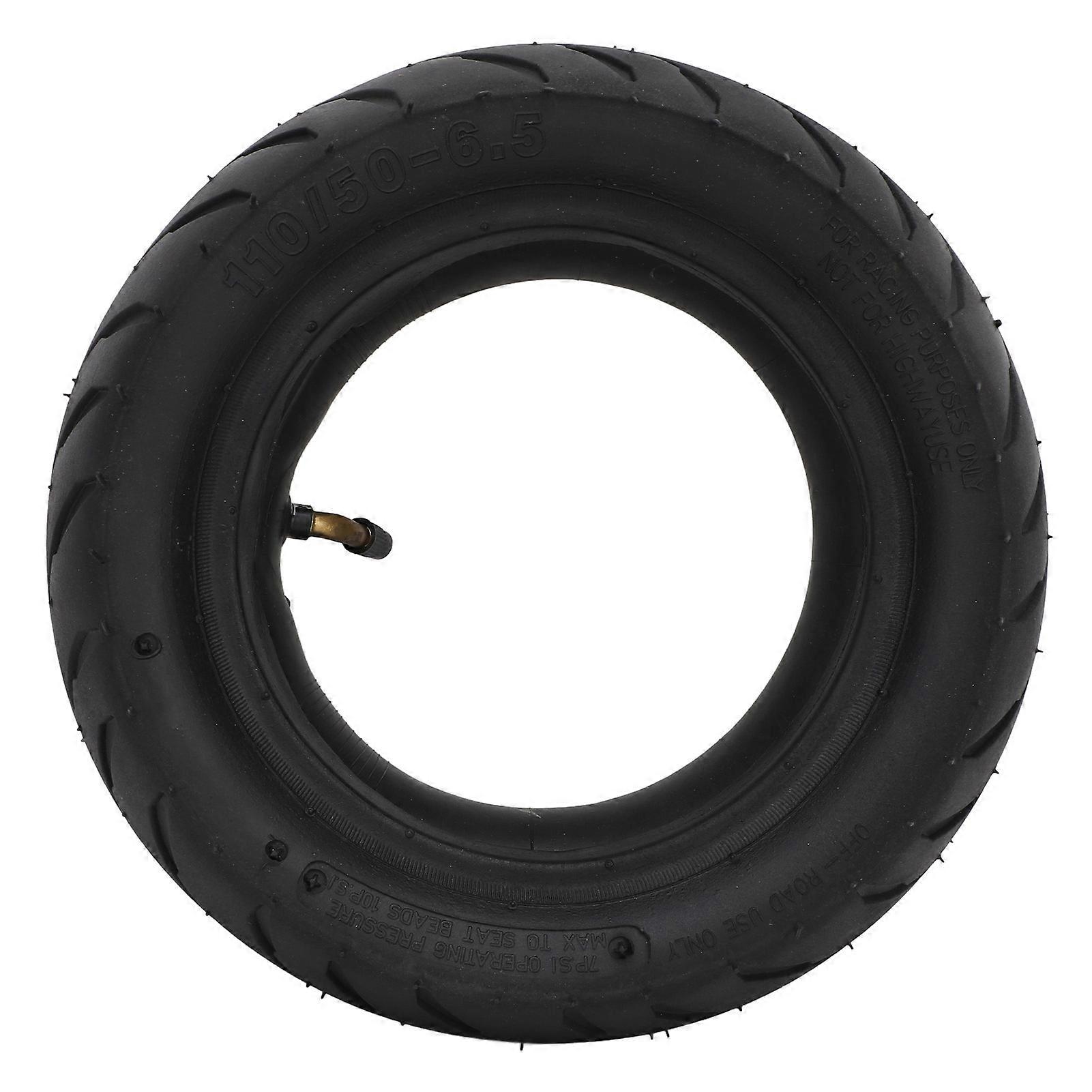 Tire and tube set for 38cc 49cc scooter with TR87 angled valve stem