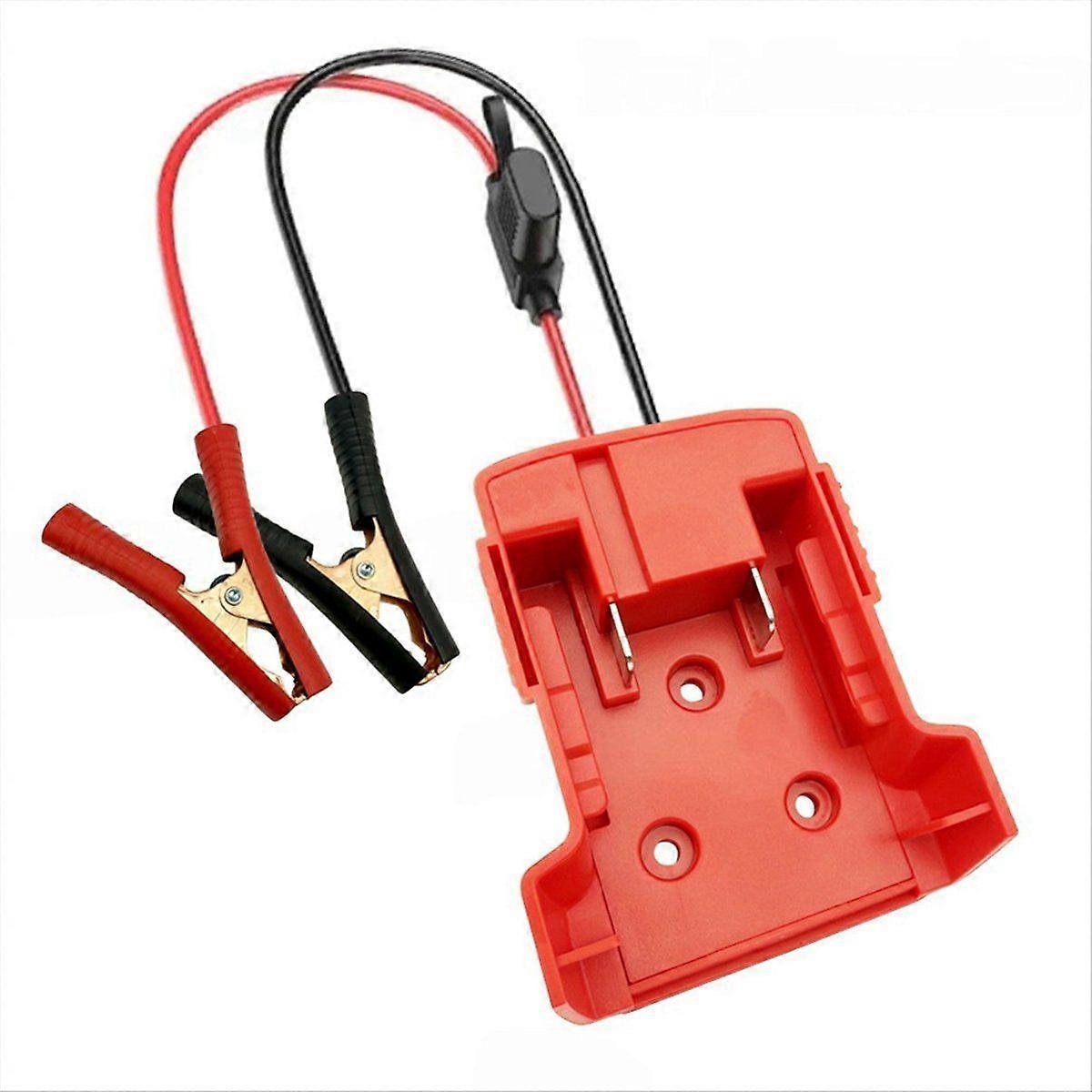 Car Emergency Power DIY Adapter Automotive 30A Fuse Igniter Jump for 18V Li-Ion Battery for