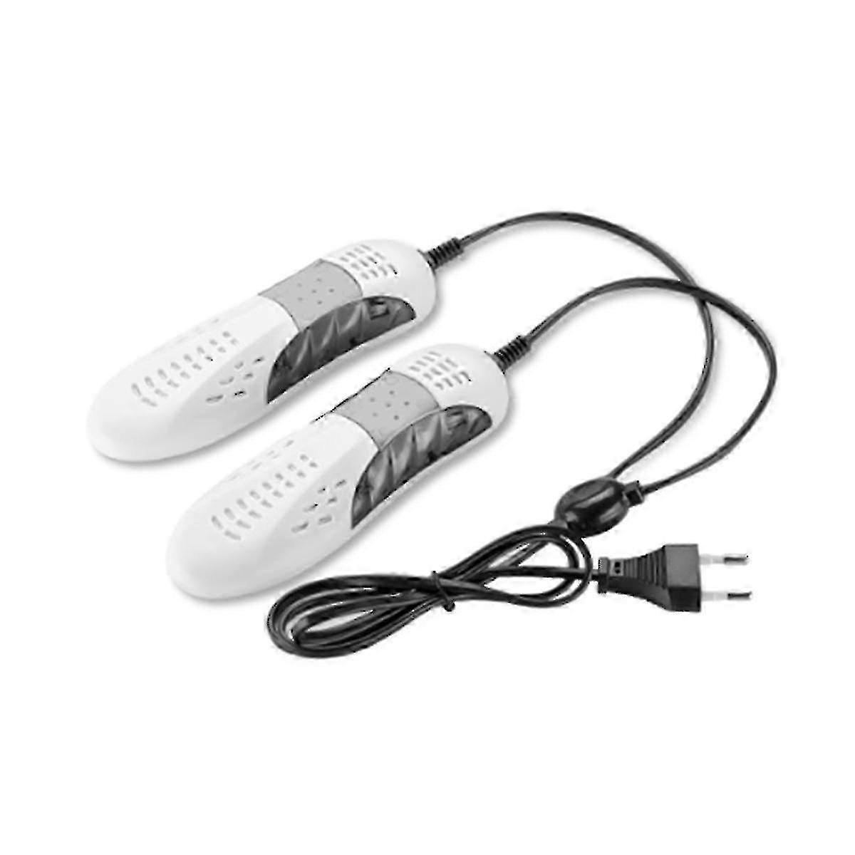 Race Car Shape Shoe Dryer Foot Protector Boot Odor Deodorant Dehumidify Device With Voilet Light Heater 18w (b) Eu Plug