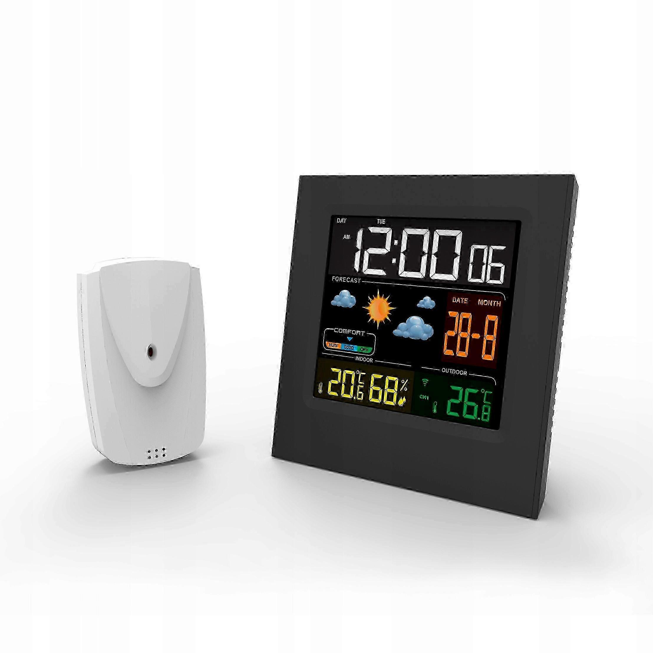 Stație meteo fără fir Camry Cr 1166 Higrometru cu termometru cu ceas Data 2025