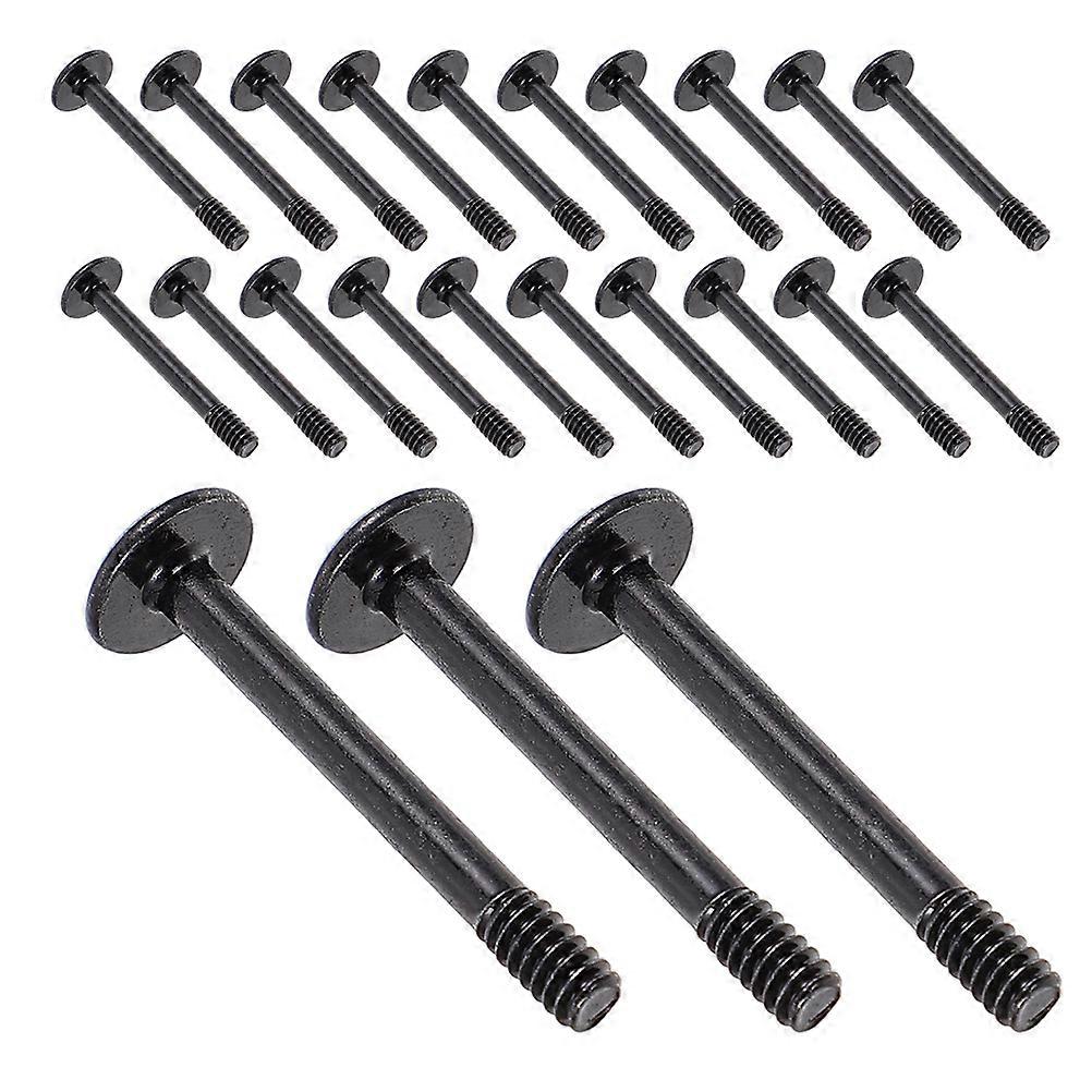 Metal Computer Case Fan Screws for Radiator Mounting 100Pcs Hardware