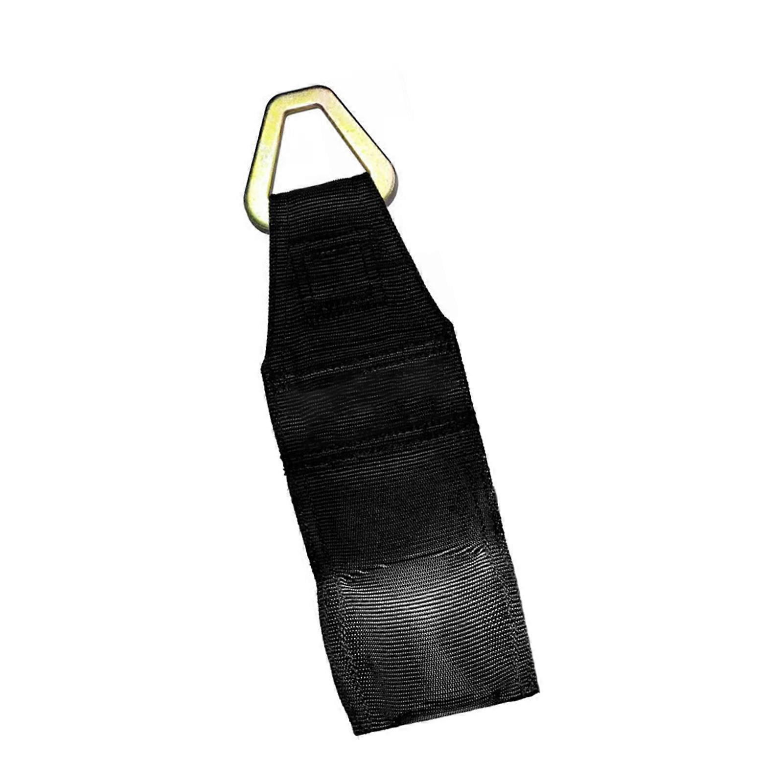 High Strength Fabric Cargo Straps Adjustable Length Securing Solution for Transport Logistics  Black