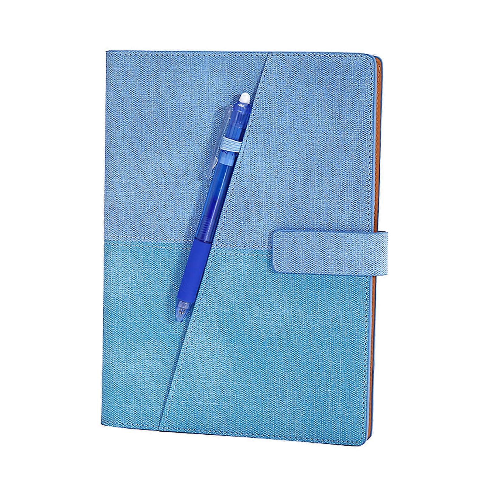 WRXMIJNHGSA Notebook Smart reusable notebook A5 waterproof erasable smart notebook repeating loose leaf diary Stone paper business notebook 10ml