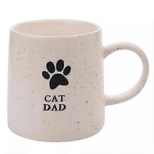 Best Of Breed Cat Dad Paw Print Mug