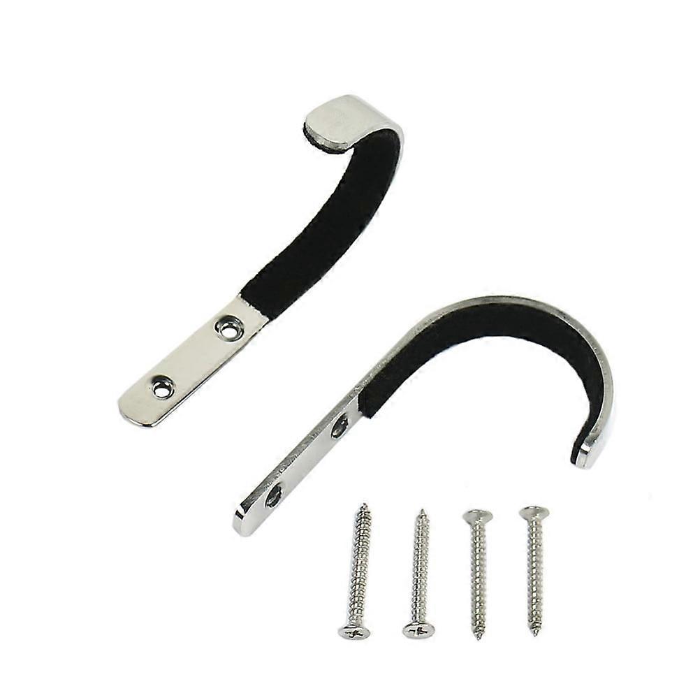 2PCS/Set Stainless Steel Wall Mount Storage Rack Hanging Rack Tool Hangers