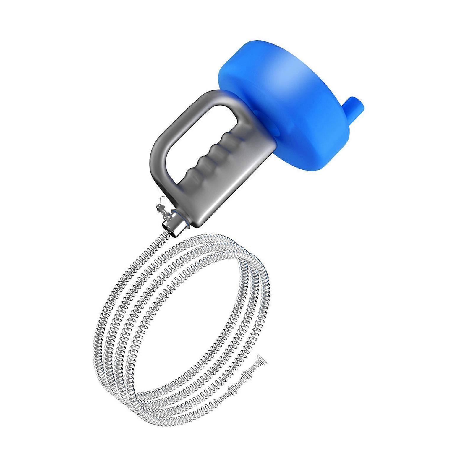 Thickened Spring Drain Opener Unclogging Snake Spring Design For Tight Pipe Corners And Clog Prevention Bathroom Use Multicolor