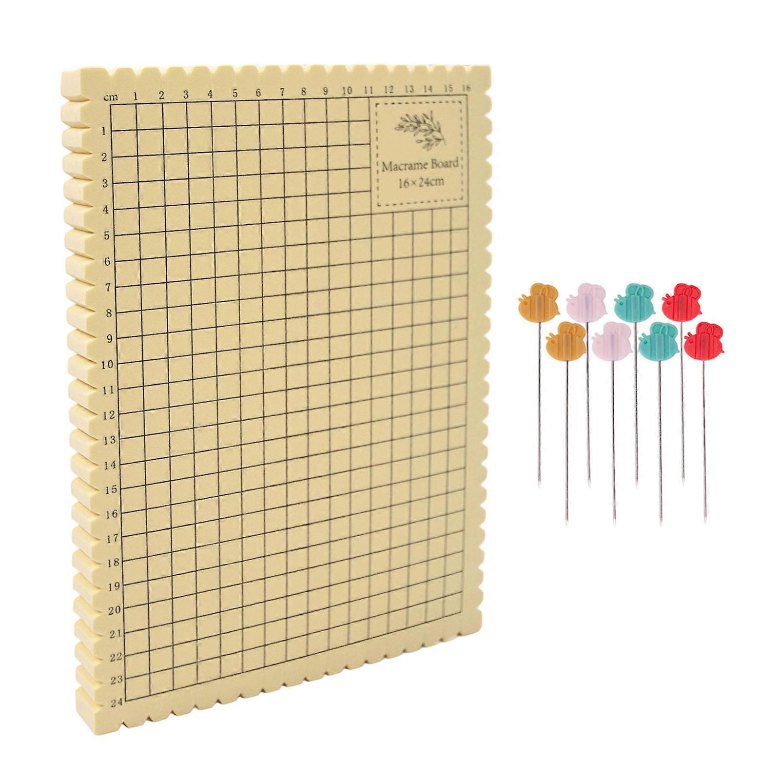 Multiple Purpose Sewing Stabilization Spume Board With Against Slip Grooved Edges Perfect For Detailed Handicrafts And DIY Projects Multicolor