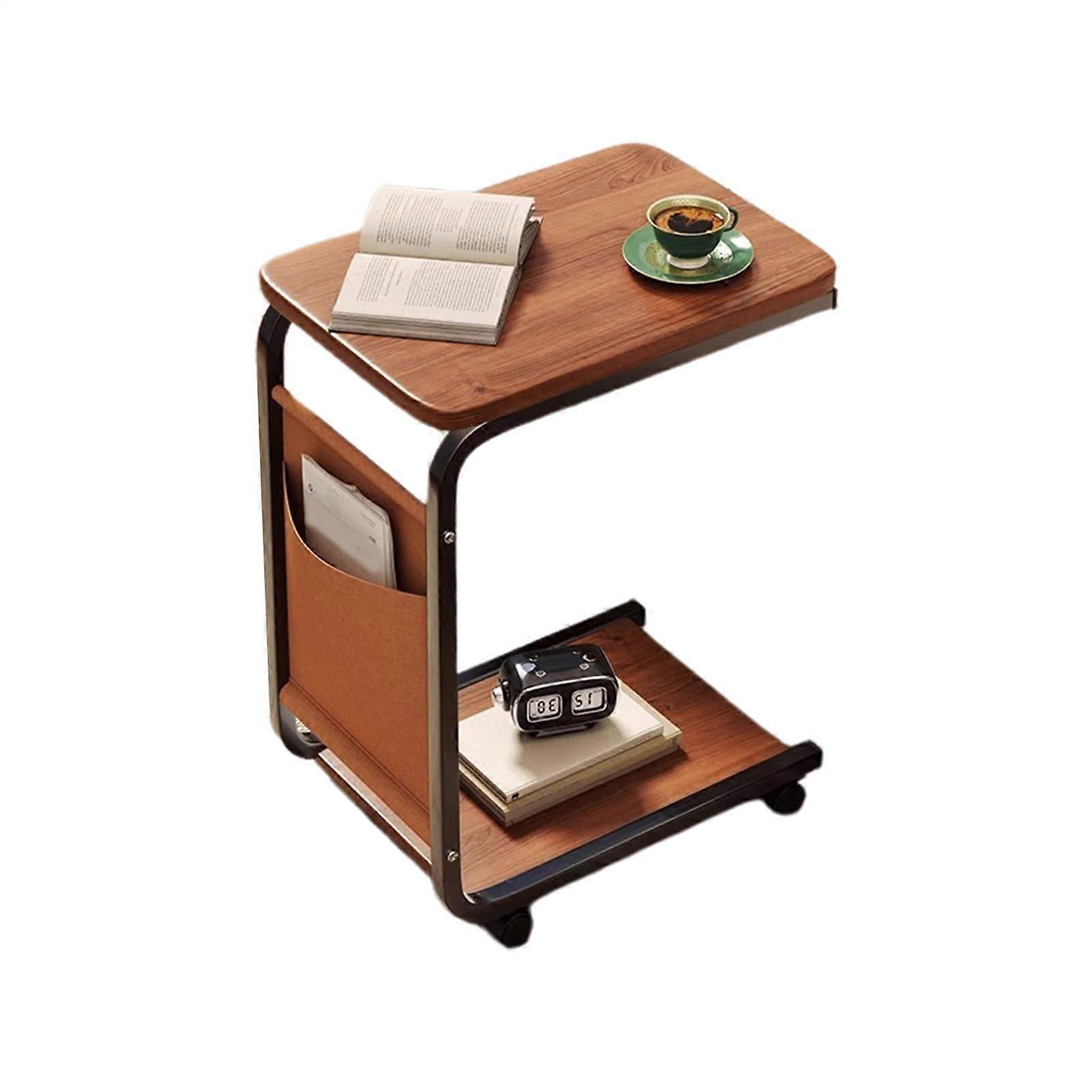 TABLE C END PHASE BentTube Steel Stand Holder, Portable Accent Station For Laptop And Snacks, Versatile Organizer Unit