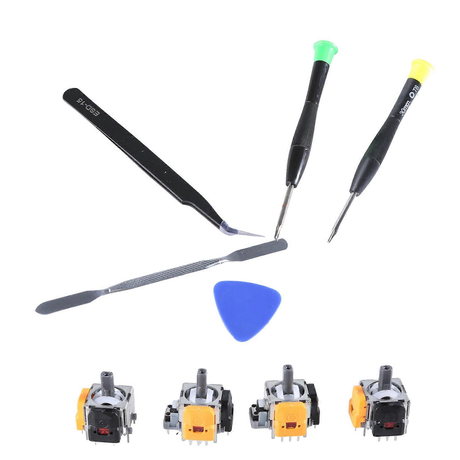 Analog Stick Upgraded Set Replacement Accessories Kit for XB One Game Controller Improve Game Control Experience Multicolor