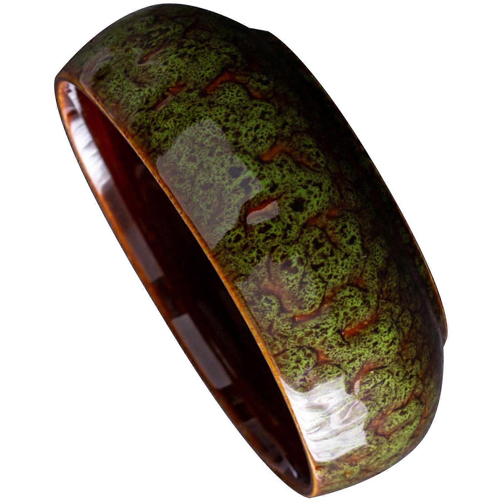 Multifunktionell keramisk vattenbehållare för vattenväxter och suckulenter i högtemperaturmaterial, flerfärgad