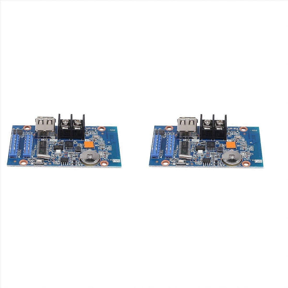2X HD-WF2 Asynchronous 768Wx64H Pixels 2XHUB75 RGB Seven Color Small LED Display WIFI Control Card