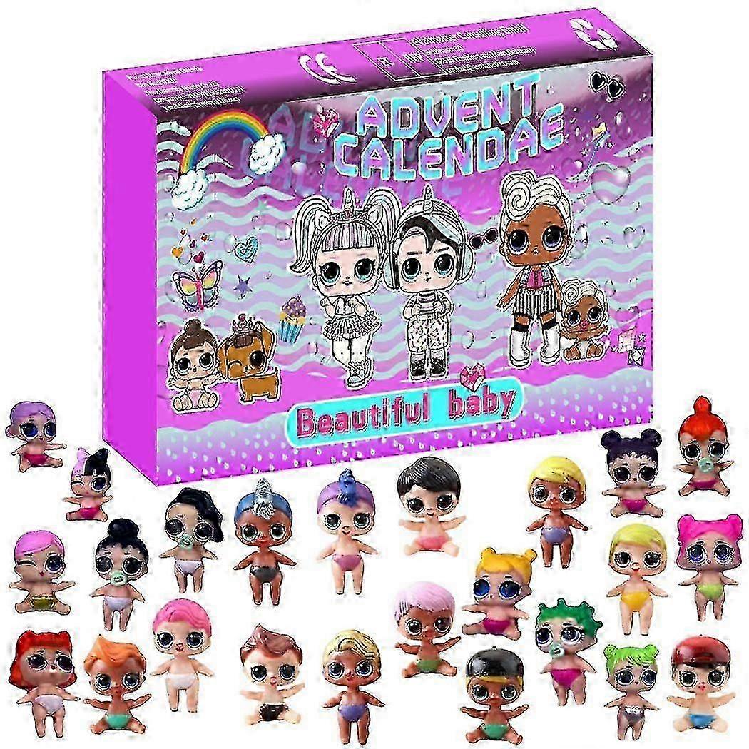 2025 Advent calendar Countdown to Christmas with animals - Blind Box Gift Box Animal,Rda8