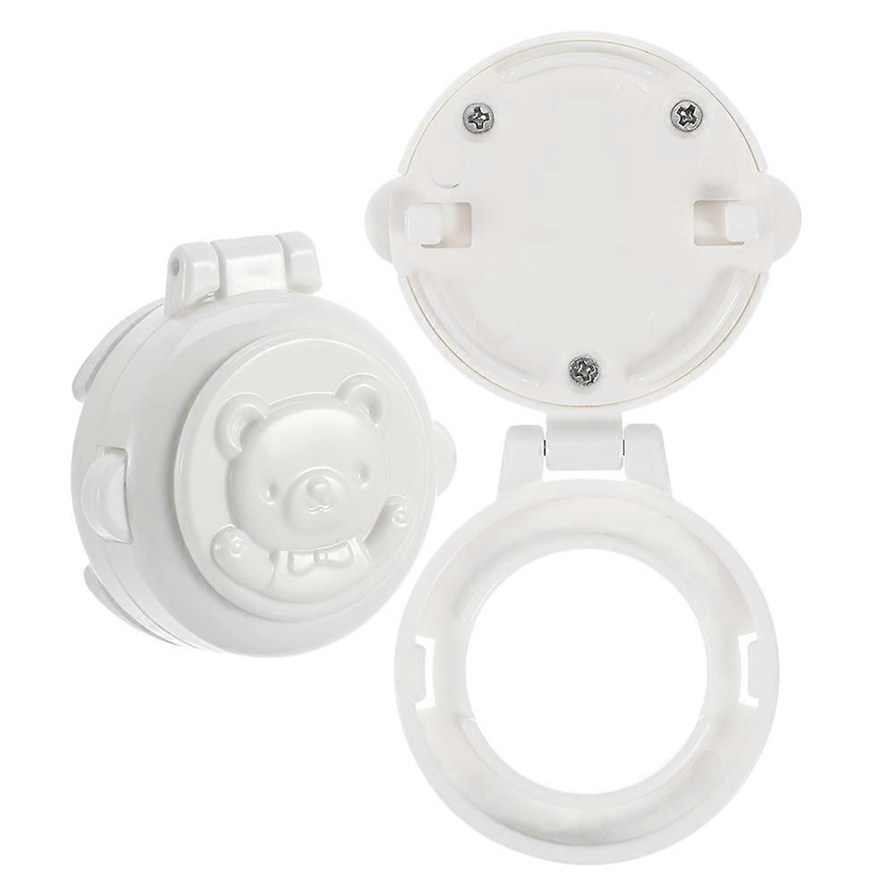 Car Button Security Lock for Child Safety and Appliance Use 2Pcs