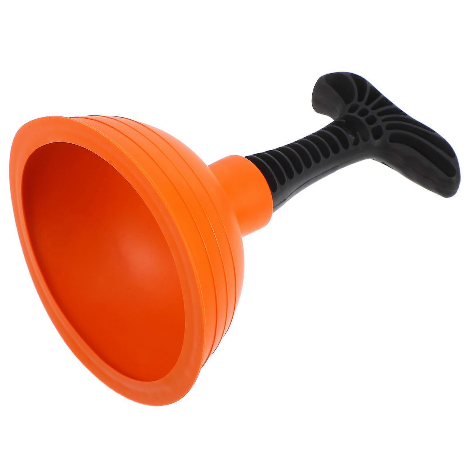 Bathroom Sink Plunger Kitchen Drain Unclogger with Handle