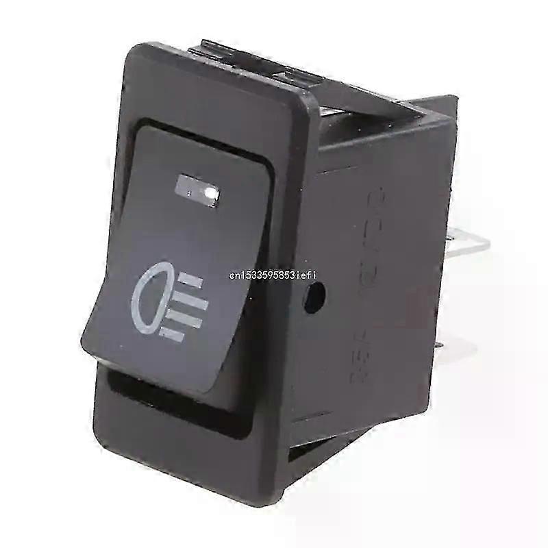 Car Auto Fog Light Toggle Dashboard Switches On/off Button 12v
