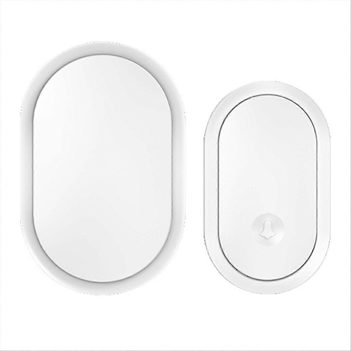 Battery Powered Smart Home Door Bell Chime Kit White