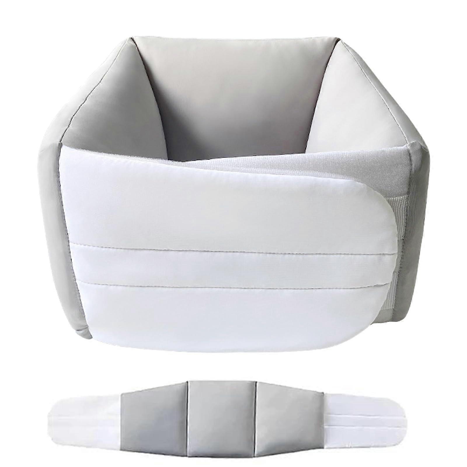 Lumbar Support Pillow for Sleeping with 360° WrapAround Ergonomic Design, Adjustable for Bed and Office