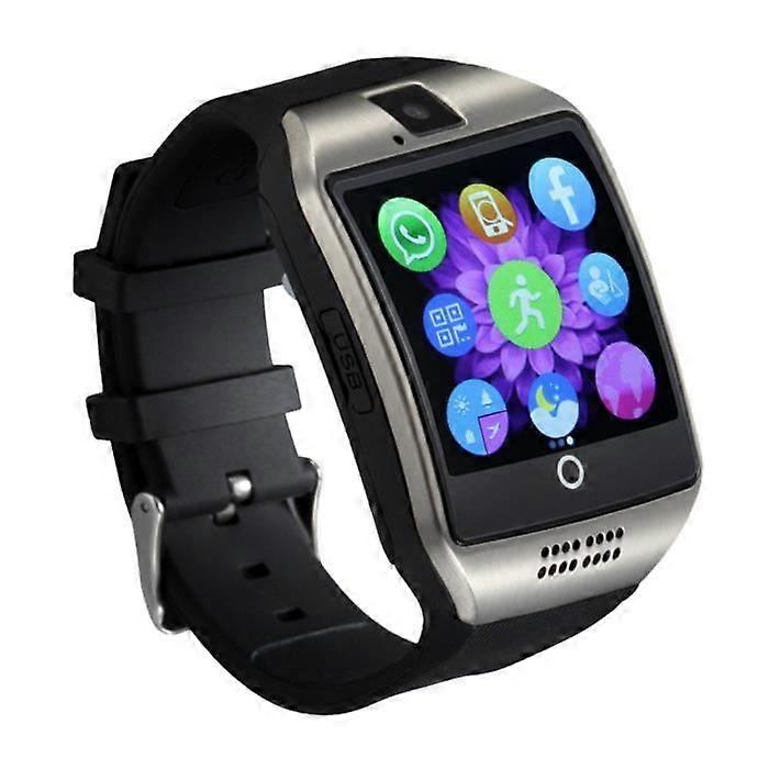 Q18 Bluetooth Smart Watch Black