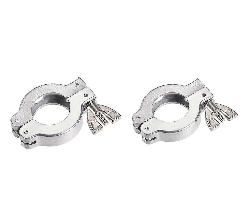 KF40 Aluminum Vacuum Clamp Double Pin for Quick Assembly Precision Seal Lightweight