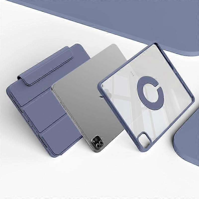 KENKE Magnetic Detachable Rotatable Tablet Case, 360�� Rotatable Tablet Protective Cover, Smart Tablet Protector for iPad 2025 A16 iPad 10th 