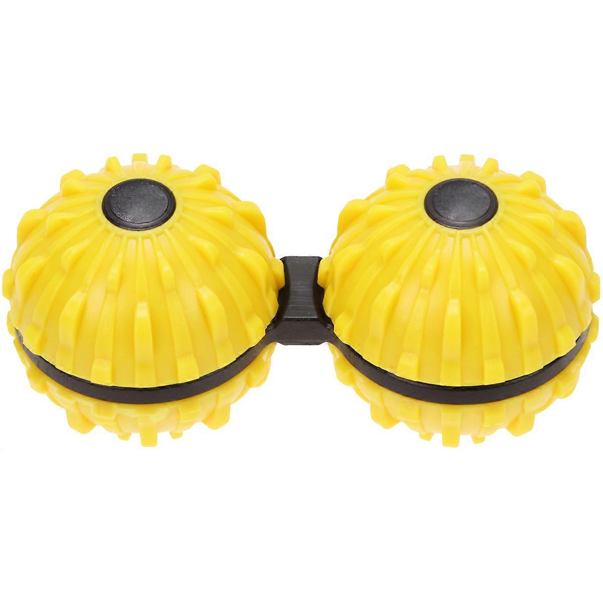 1Pc One Piece Plastic Balls for (Yellow)