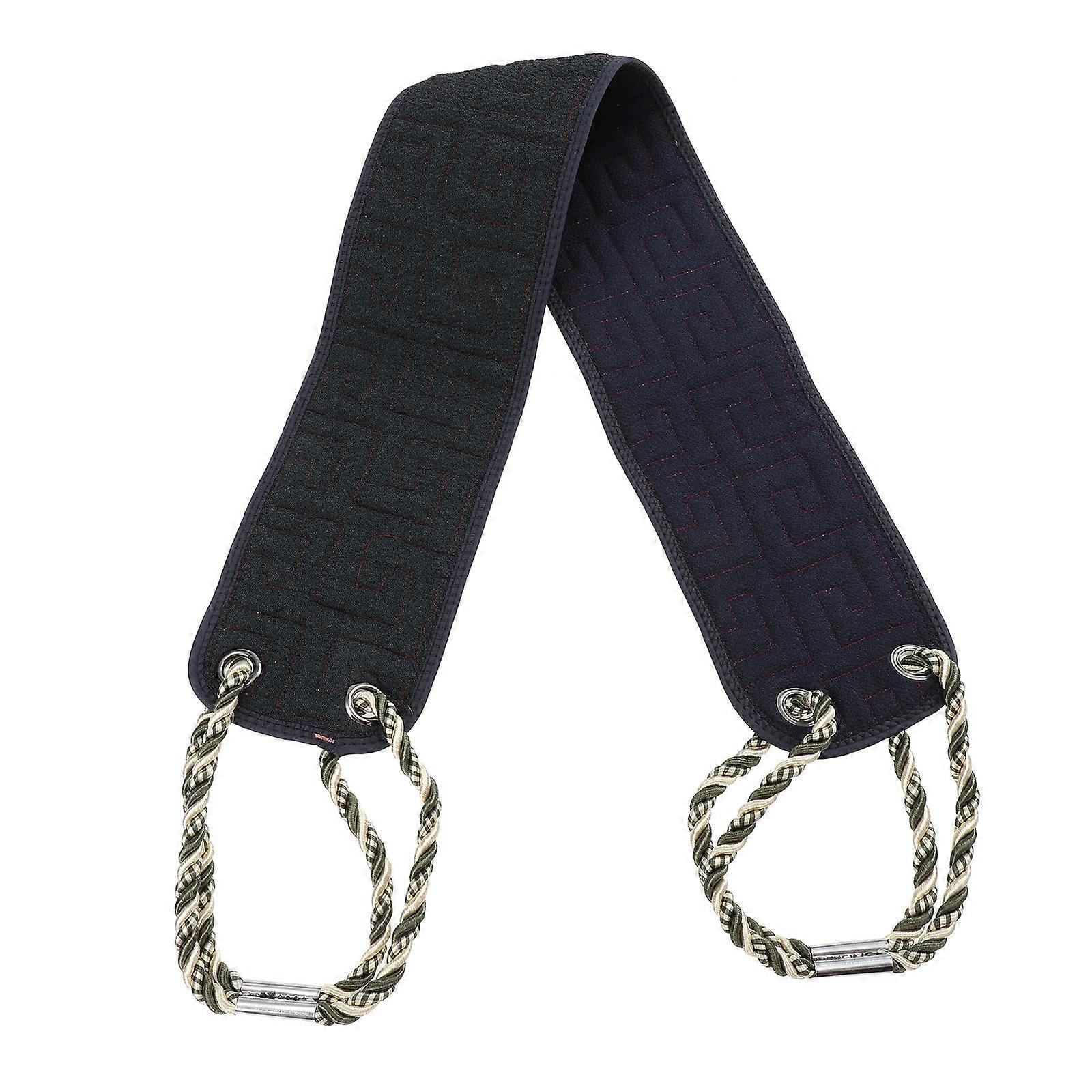 Back Rub Towel Long Strip Bath Pulling Back Strip with Handles 3Pcs