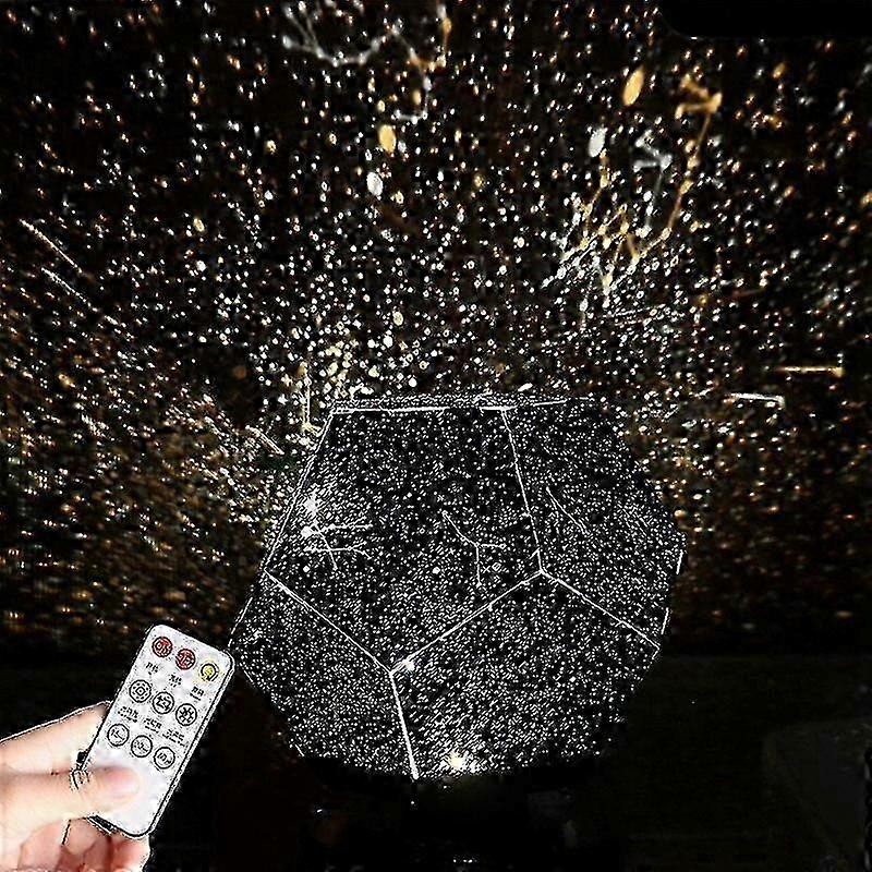 Starry Sky Projector Lamp with LED Table Light - Ideal Gift for Kids and Children with Starlight Night Light Functionality