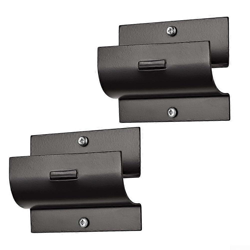 Garage Storage Rack Wall Mounted Ladder Hanger HeavyDuty Hooks for Ladders Wheelbarrows Tools 2pcs