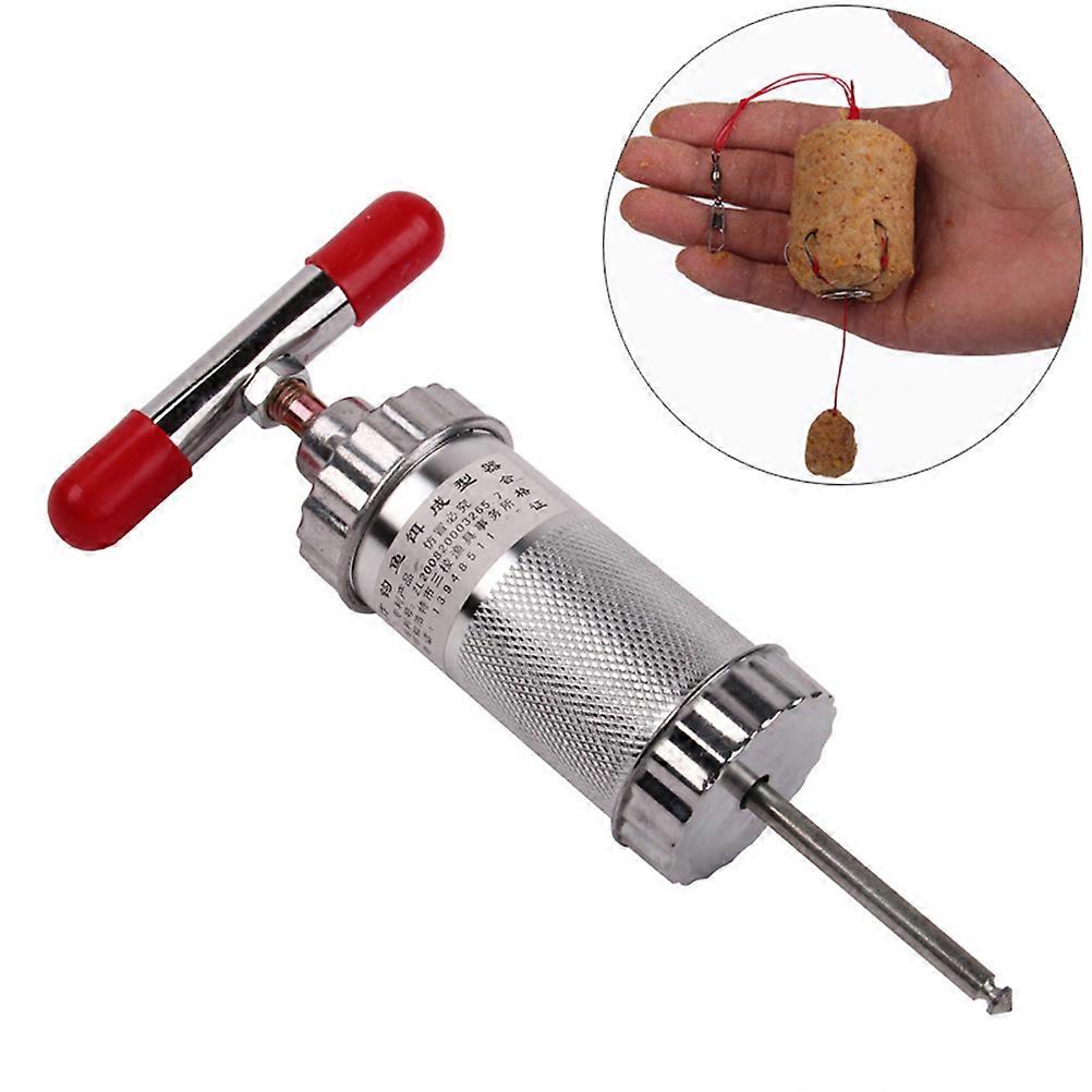 Fishing Bait Maker Creative Bait Making Tool for Hook Silver