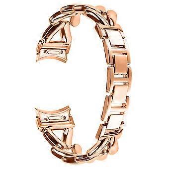 Zinc Alloy Watch Band for Samsung Galaxy Watch 5/Watch4 40mm/44mm/45mm/46mm Twisted Watch Strap with
