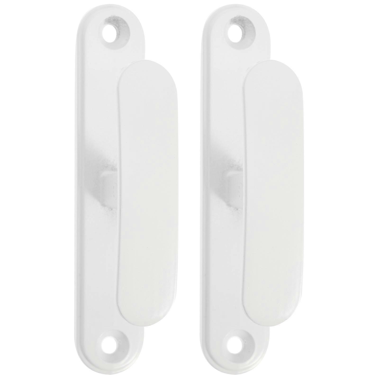 Clothes Hook Wall Mounted Hooks for Holding Things 4Pcs White Metal