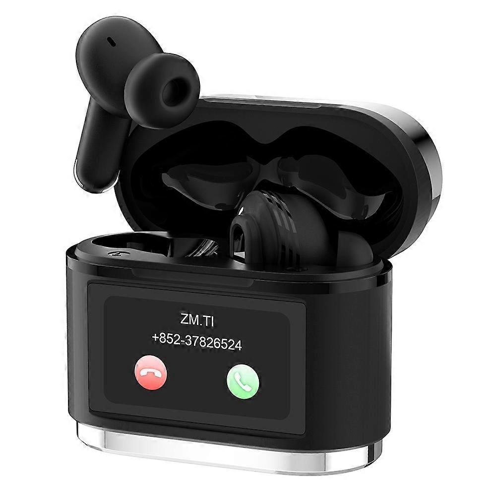 BD2 Smart Digital Display Touch Screen Wireless Bluetooth-compatible Headset ANC+ENC Noise Cancellin