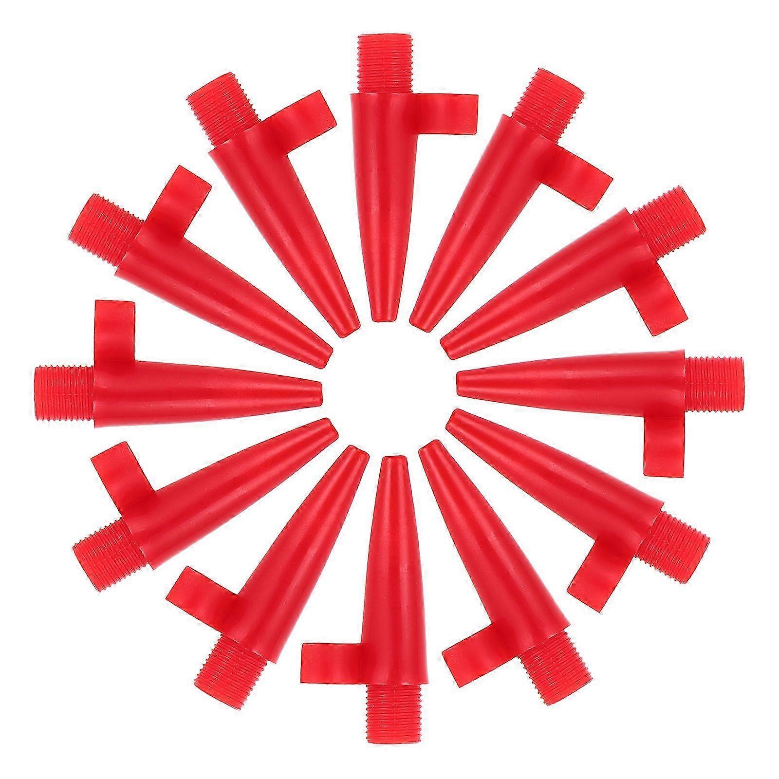 Inflator Nozzle Plastic Accessory for Air Pump Use 80Pcs Set