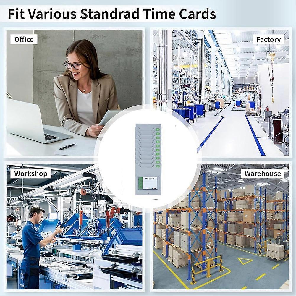 Time Card Bag Office Material Punch Card Rack Hanging Storage Rack Multi-Function Rack Optional Position
