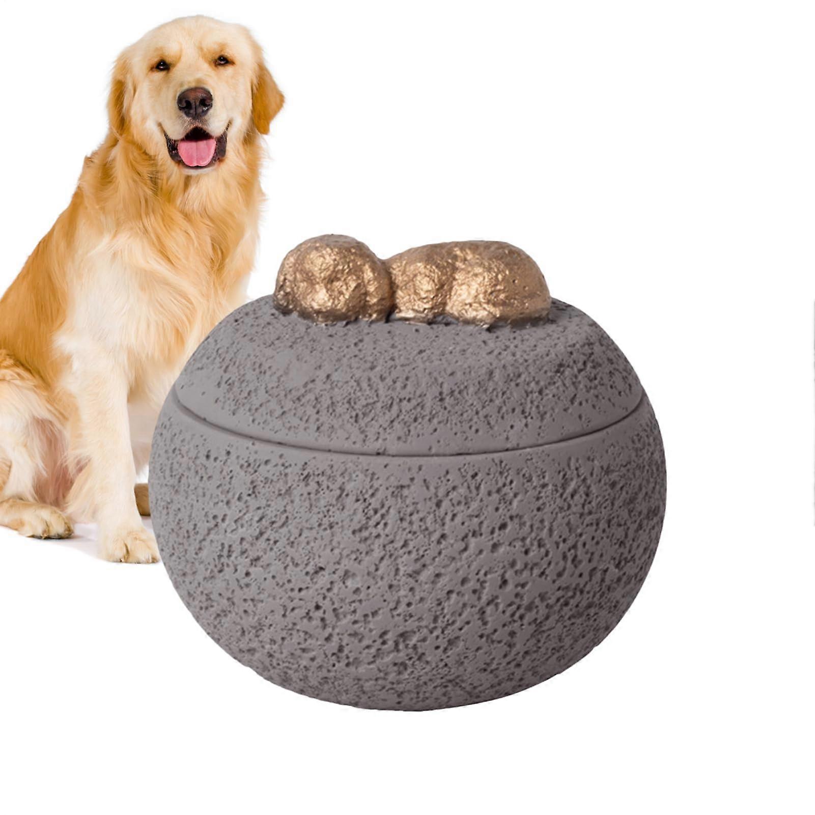 Pet Cremation Urn for Dog Ashes Keepsake Box with Elegant Memorial Design and Secure Storage