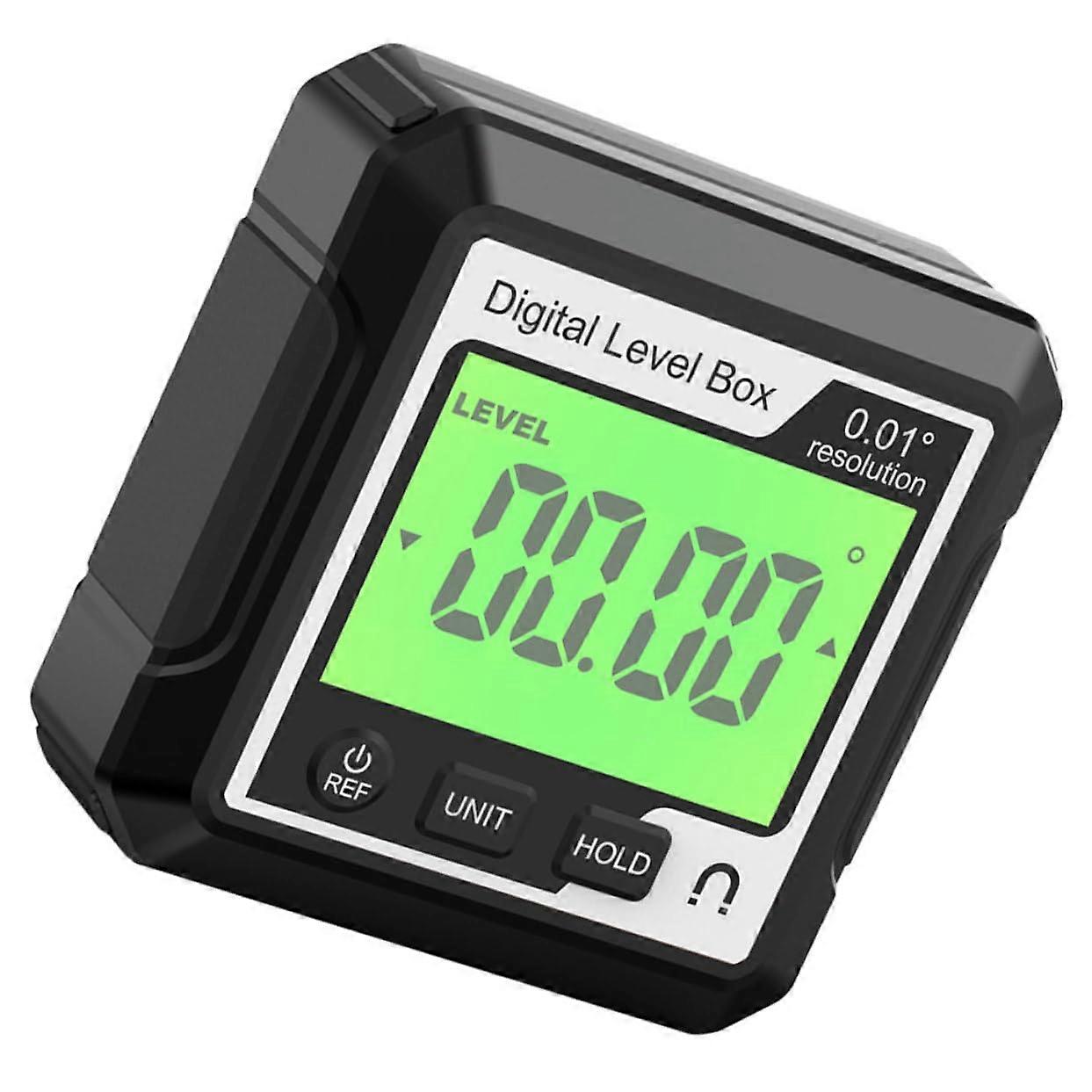 Digital Angle Finder Protractor with Level for Precise Measurement in Woodworking and DIY