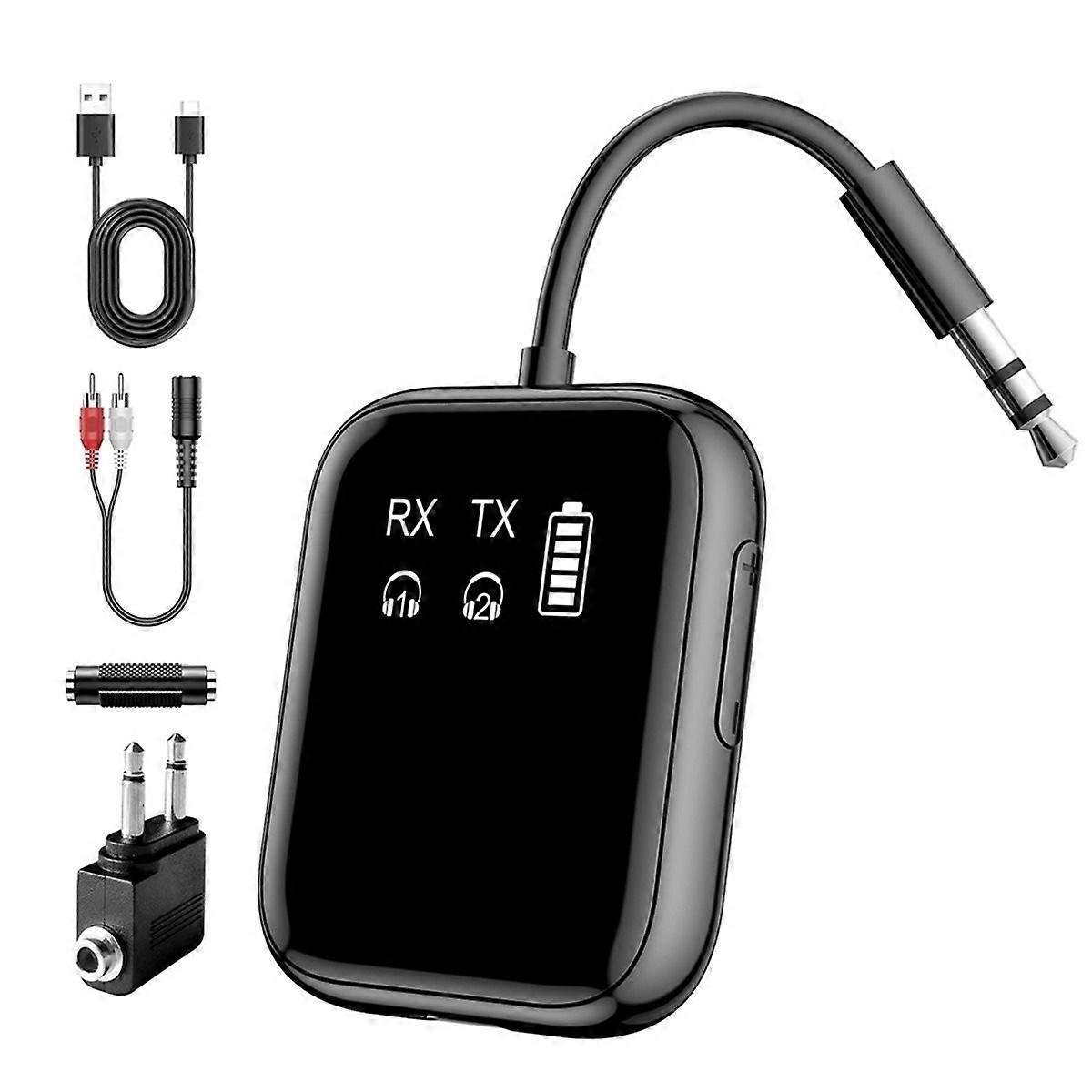 Bluetooth 5.4 Transmitter Receiver,for Gaming/TV/PC/Gym